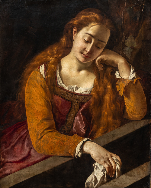 Gemälde von Antiveduto della Gramatica (um 1570 - 1626 Rom) Mit freundlicher Genehmigung des kunsthistorischen Museums Wien (KHM)